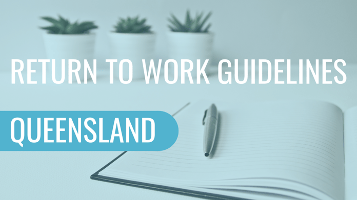 RTW Guidelines QLD