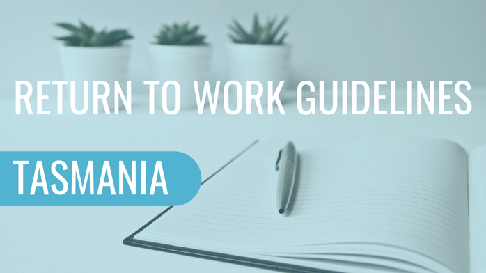 Return to Work Guidelines TAS