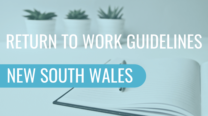 Return to Work Guidelines NSW